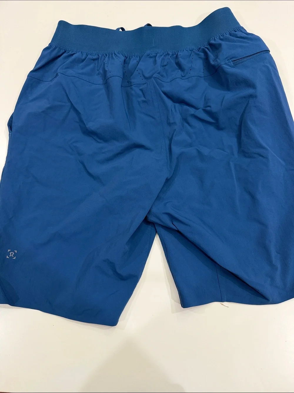 Lululemon Men's Blue Athletic Drawstring Shorts